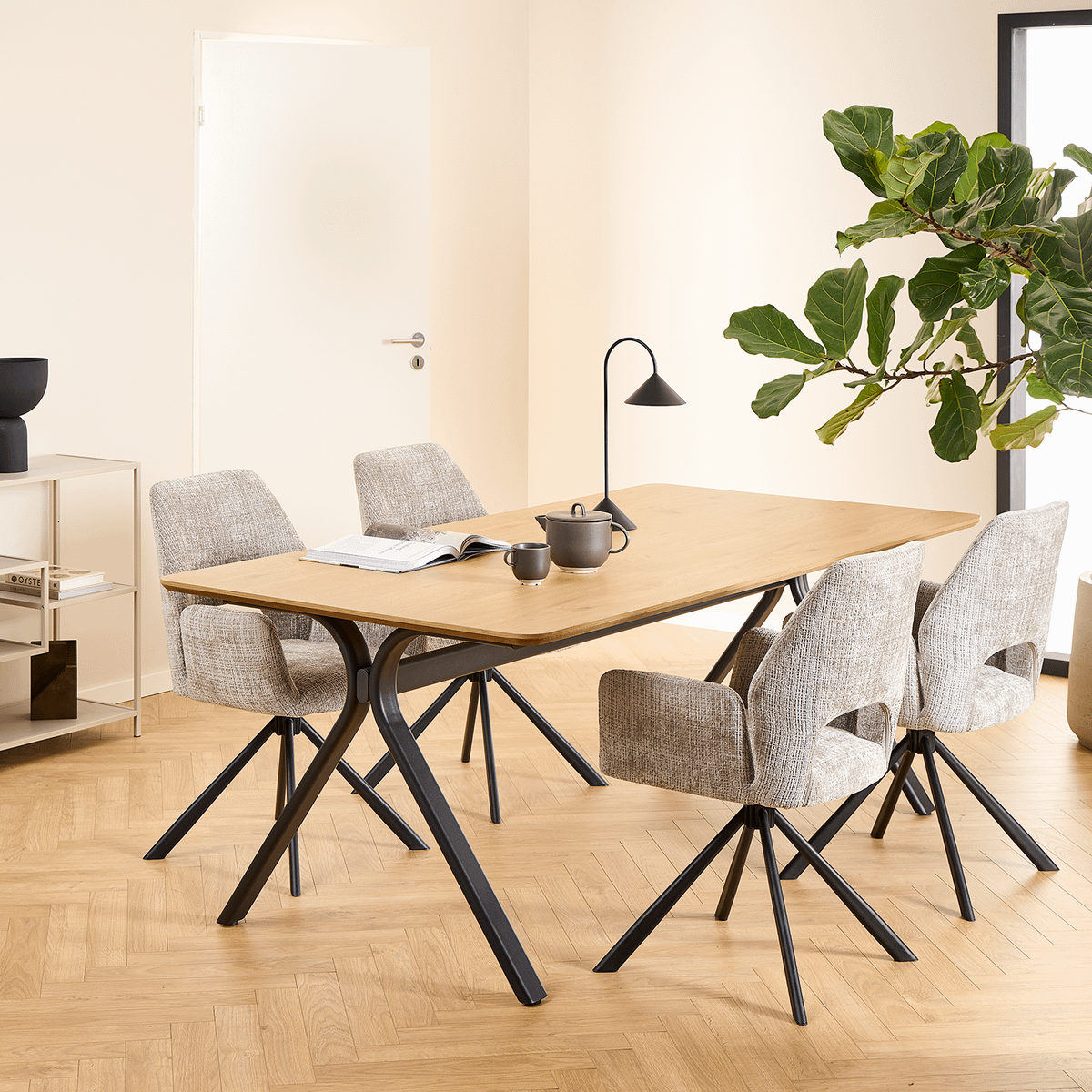 Eettafel ENEAS 200x100 Wild Oak