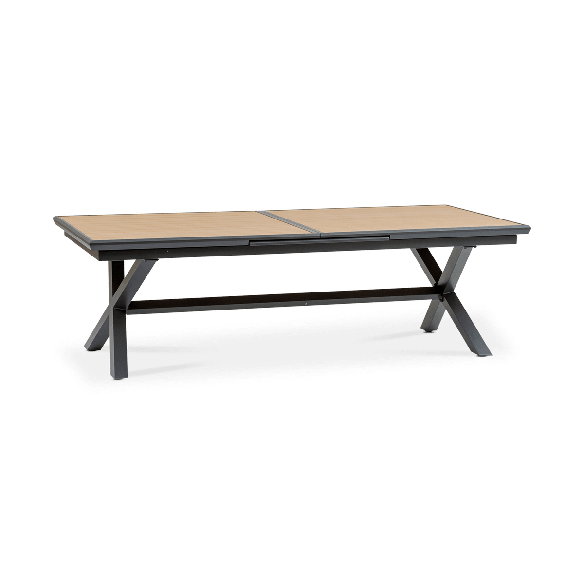 Tuintafel CORTONA Verlengbaar 250/330x113 Grijs/Hout