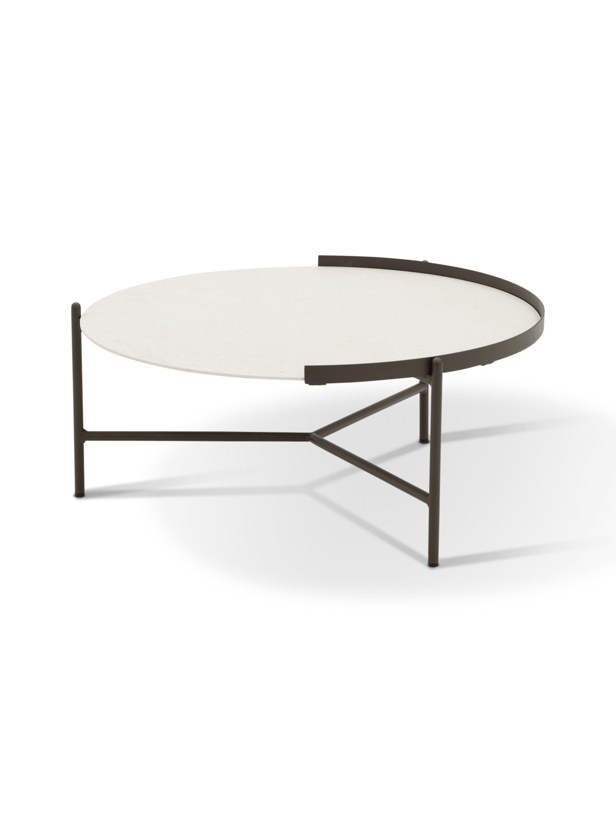Salontafel Como Keramiek Ø80 cm