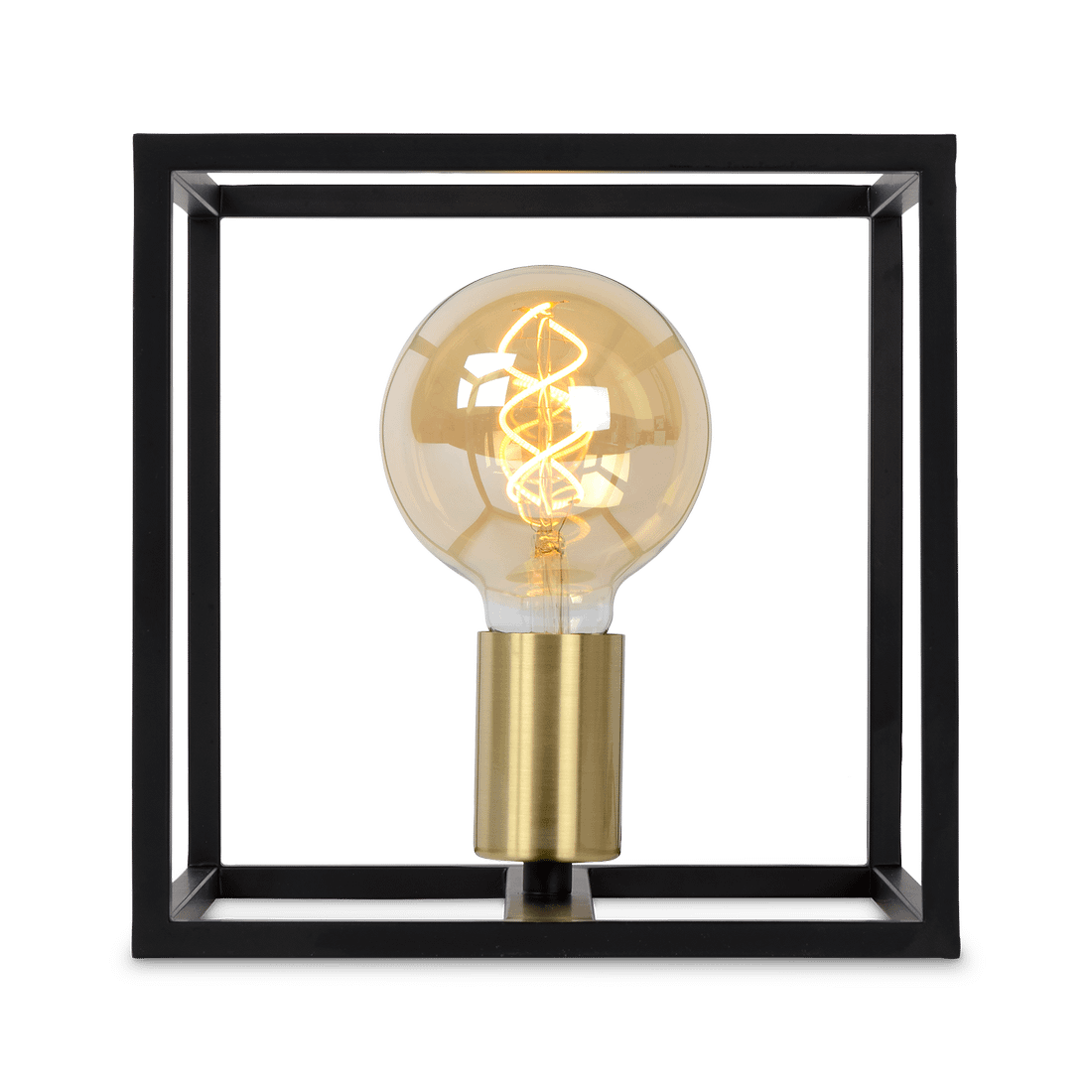 Tafellamp RUBEN 1Del. Zwart/Goud Tafellamp RUBEN 1Del. Zwart/Goud