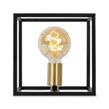 Tafellamp RUBEN 1Del. Zwart/Goud Tafellamp RUBEN 1Del. Zwart/Goud