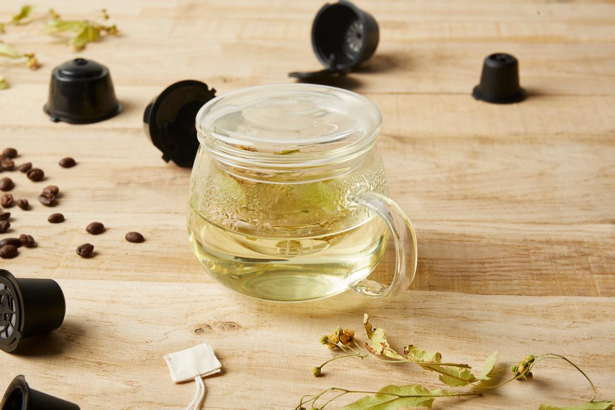 Theemok EQOLO M/Filter&Deksel Glas