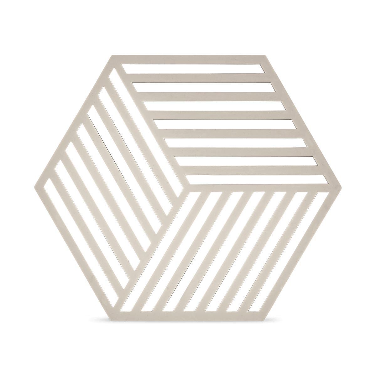 Potonderzetter HEXAGON Sil. Warm Grey
