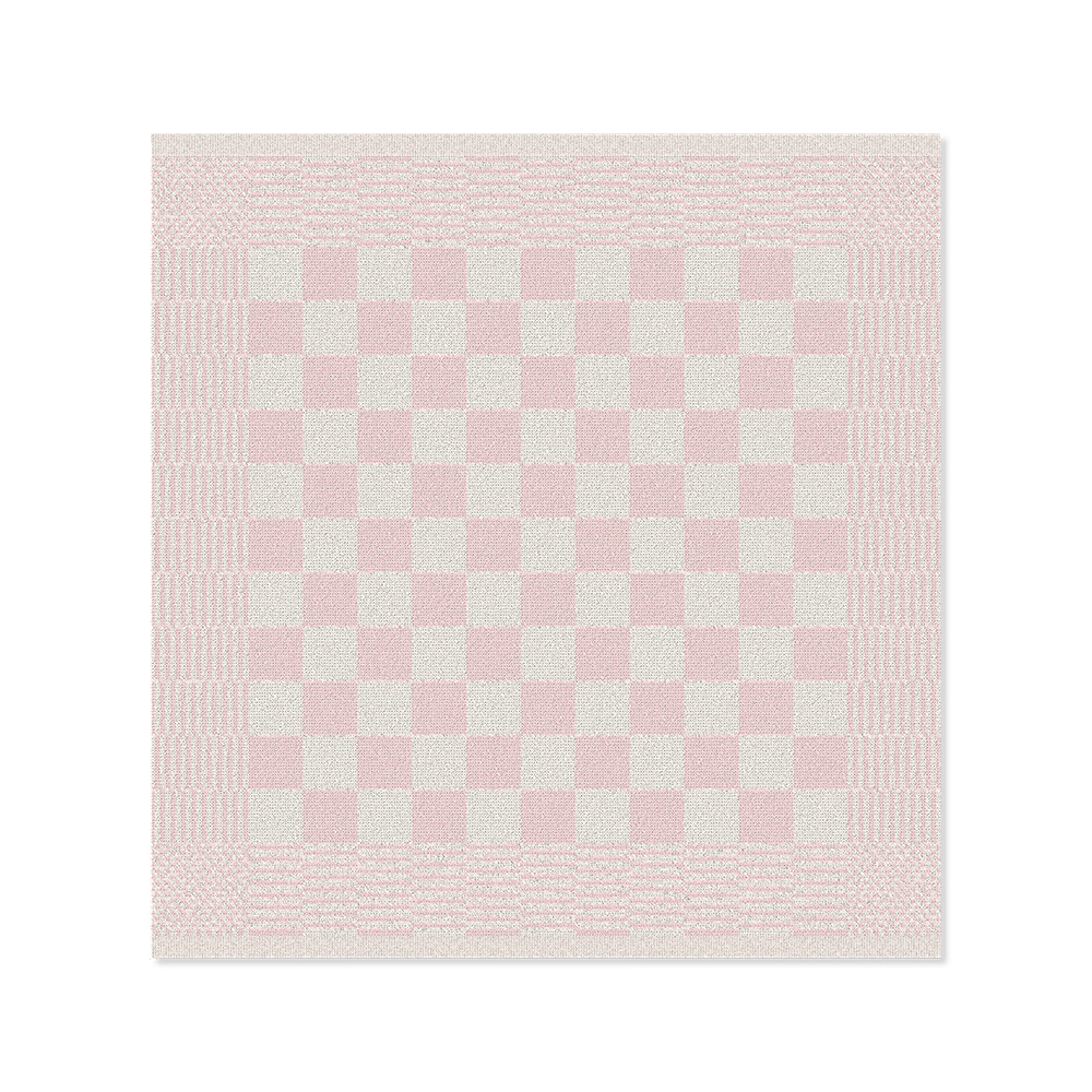 Keukendoek DDDDD 50x55 Pastel Roze