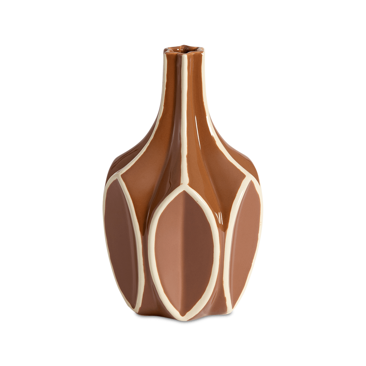 Decovaas BOLENE Bruin/Beige