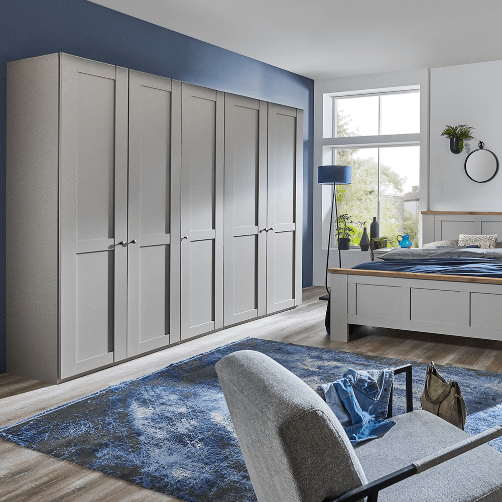 Kleerkast NAVAN Kiezelgrijs B250