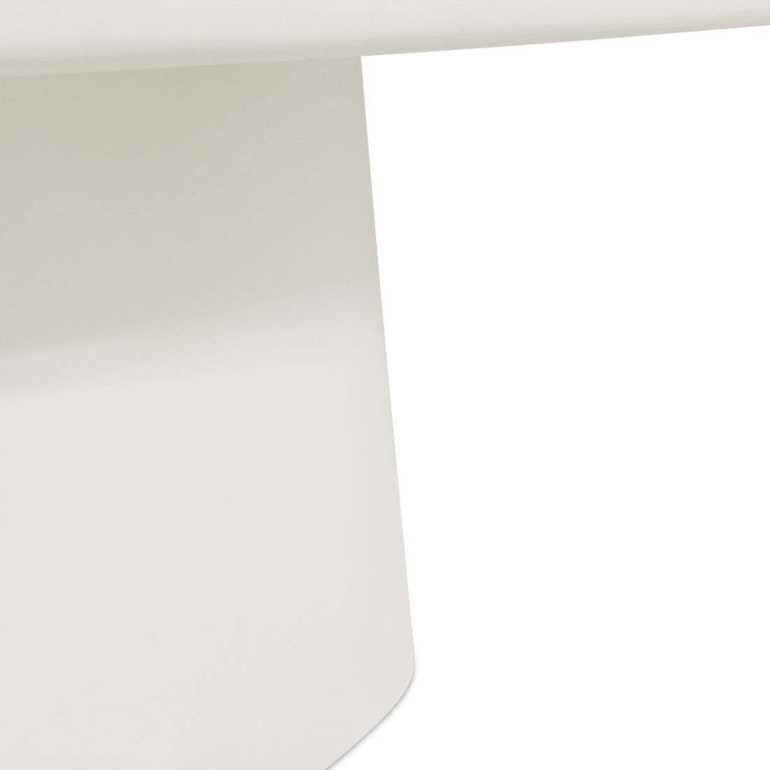 Eettafel KRETA Ovaal 240x115 Microcement Wit Eettafel KRETA Ovaal 240x115 Microcement Wit