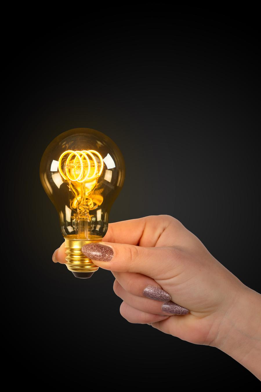 LED-Lamp Globe Ø6-E27-5W-Amber LED-Lamp Globe Ø6-E27-5W-Amber