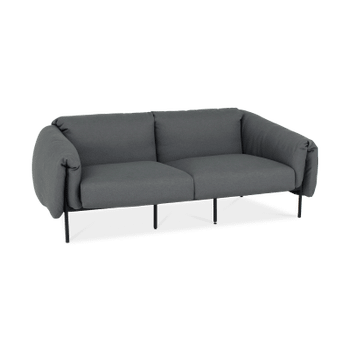 2-zit ZANZIBAR Embo Grafiet B186 2-zit ZANZIBAR Embo Grafiet B186