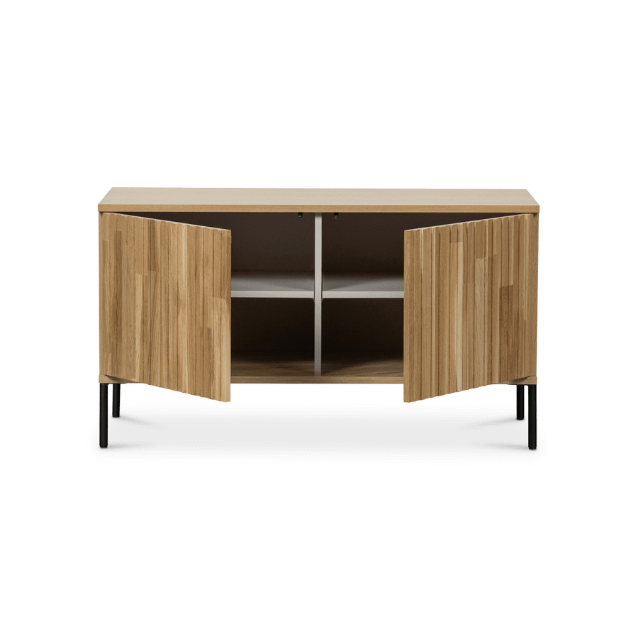 Woood TV-Meubel GRAVURE Naturel Eiken B100 Woood TV-Meubel GRAVURE Naturel Eiken B100