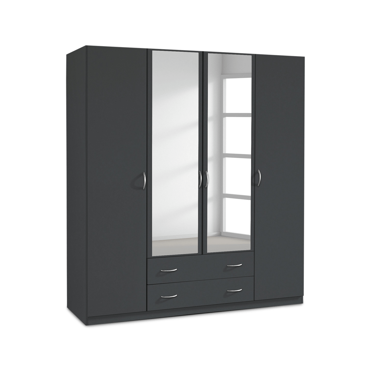 Kleerkast SKANA Grijs B181