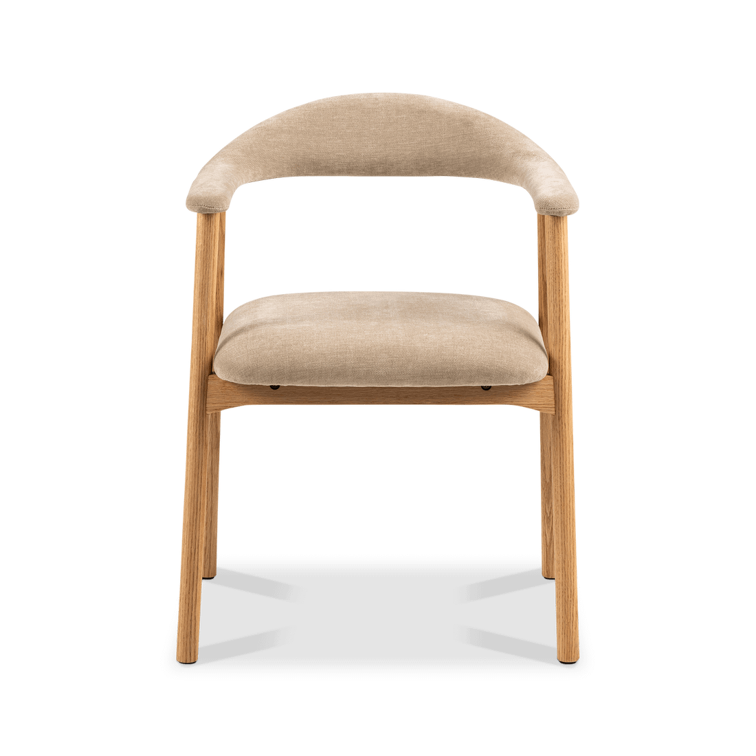 Armstoel COLETTE Danny Beige - Poot Eik Armstoel COLETTE Danny Beige - Poot Eik