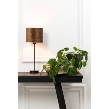 Lampvoet HOUSTON L Met. Mat Zwart Lampvoet HOUSTON L Met. Mat Zwart