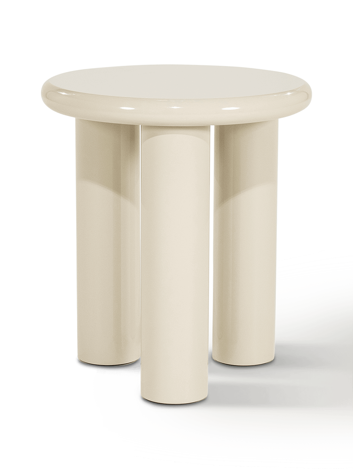 Bijzettafel Bloop Beige Ø45 cm