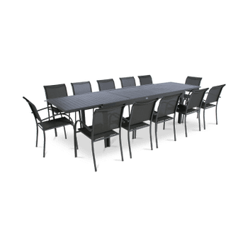 Tuintafel RISERVA Verlengbaar Grafiet 200/320x100 Tuintafel RISERVA Verlengbaar Grafiet 200/320x100