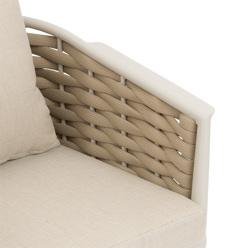 Armstoel NUORO Beige/Zand Armstoel NUORO Beige/Zand