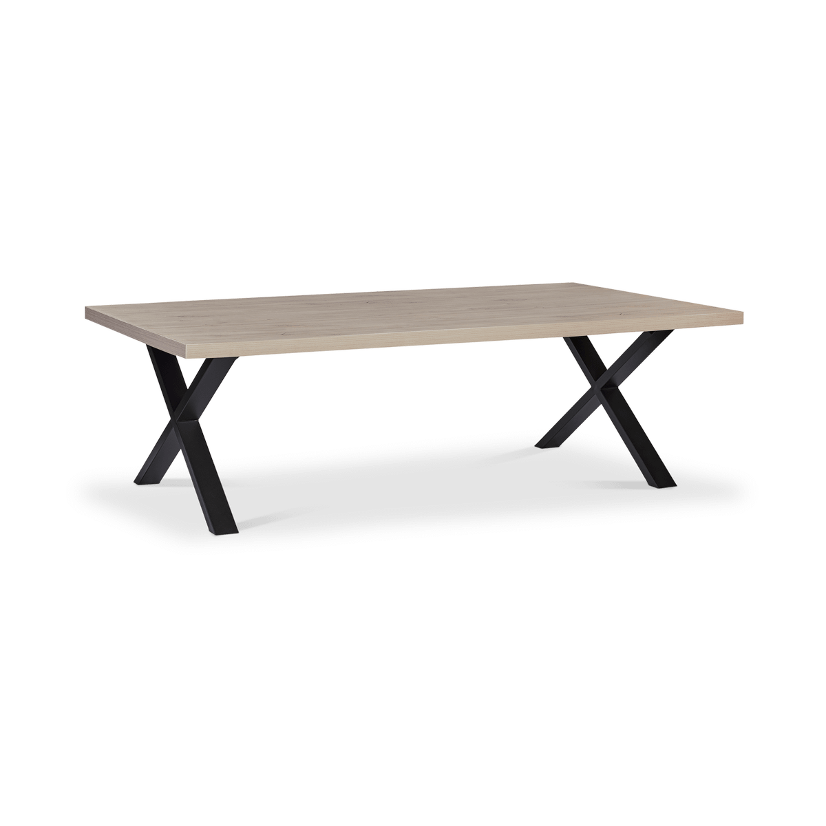 Salontafel BORIS X-Poot Beech Oak 130x65 