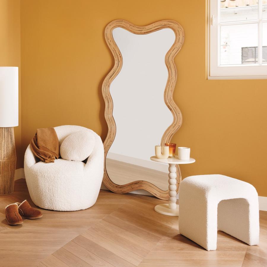 Pouf SEVGIR U-Vorm Bouclé Naturel Pouf SEVGIR U-Vorm Bouclé Naturel