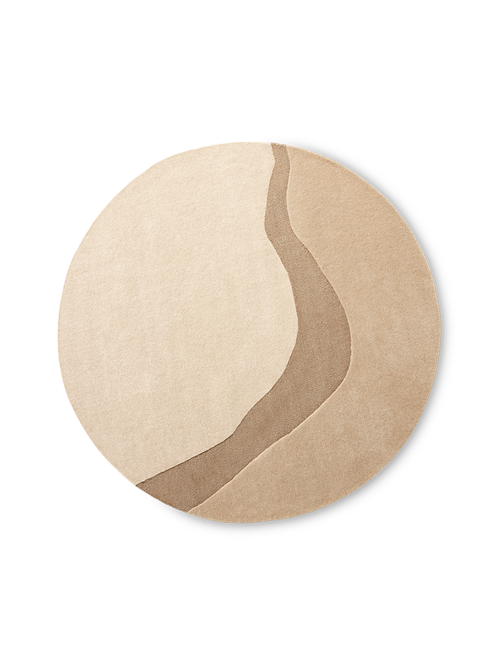 Tapijt Figari Linen Ø240