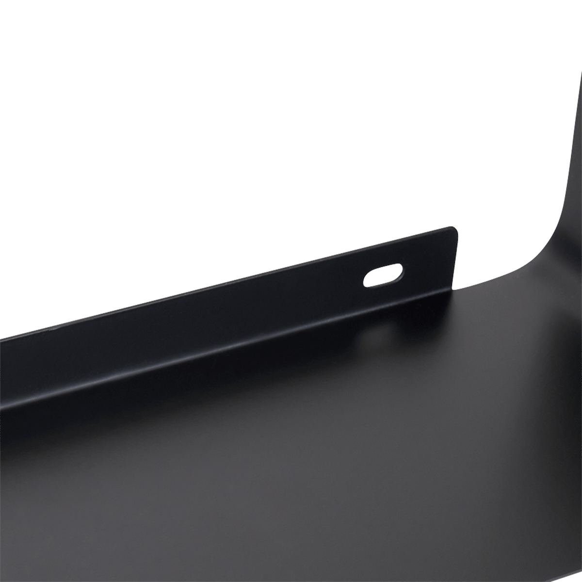 Waandplank HEMILO XL 2Niv. Metaal Zwart