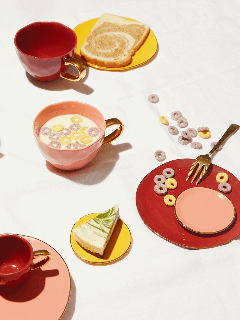 Bord Good Morning Oudroze Ø9 cm