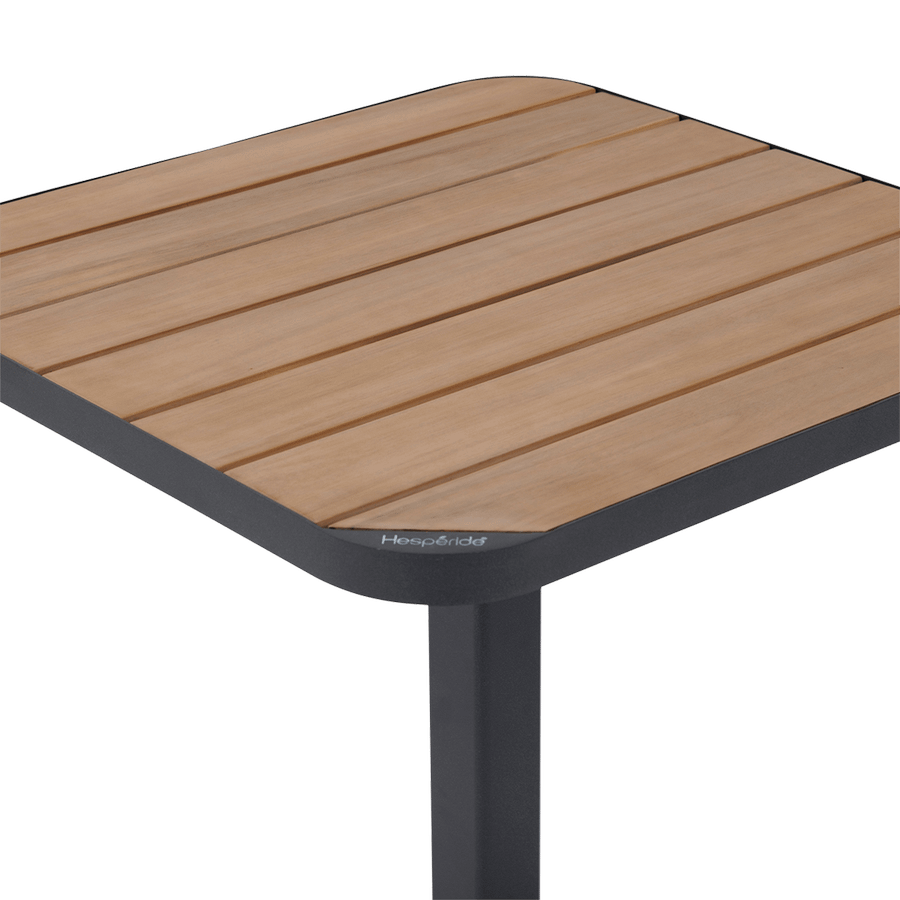 Tuintafel AOSTA Grafiet/Acacia 70,5x70,5 Tuintafel AOSTA Grafiet/Acacia 70,5x70,5