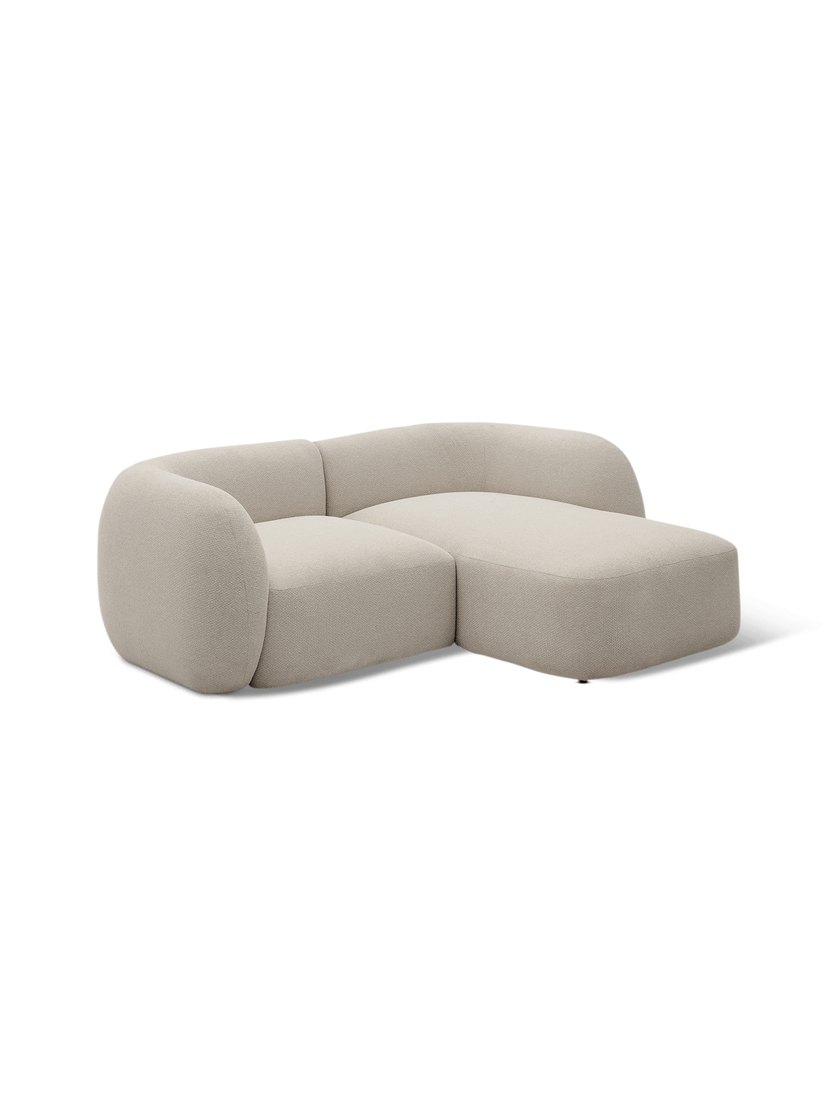 Hoeksalon Martina Longchair rechts Steenkleur B230