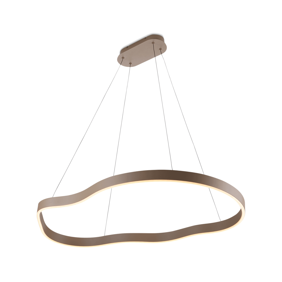 Hanglamp AURUM 1Del. M Warm Beige