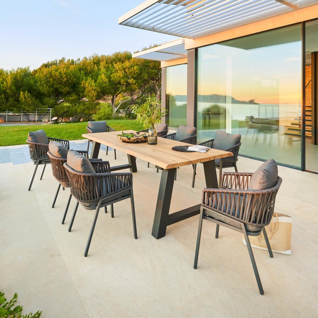 Tuinstoel RIPASSO Grafiet/Antraciet Tuinstoel RIPASSO Grafiet/Antraciet