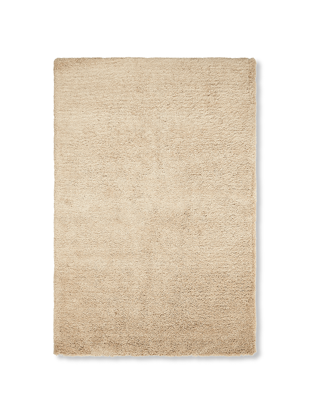 Vloerkleed Neade Katoen en Polyester en Beige 200x300
