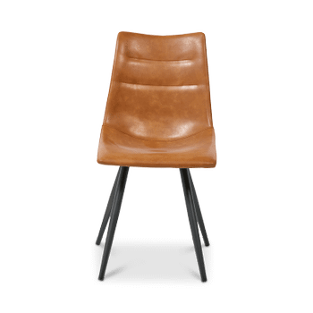 Eetstoel LORRY PU Cognac Eetstoel LORRY PU Cognac