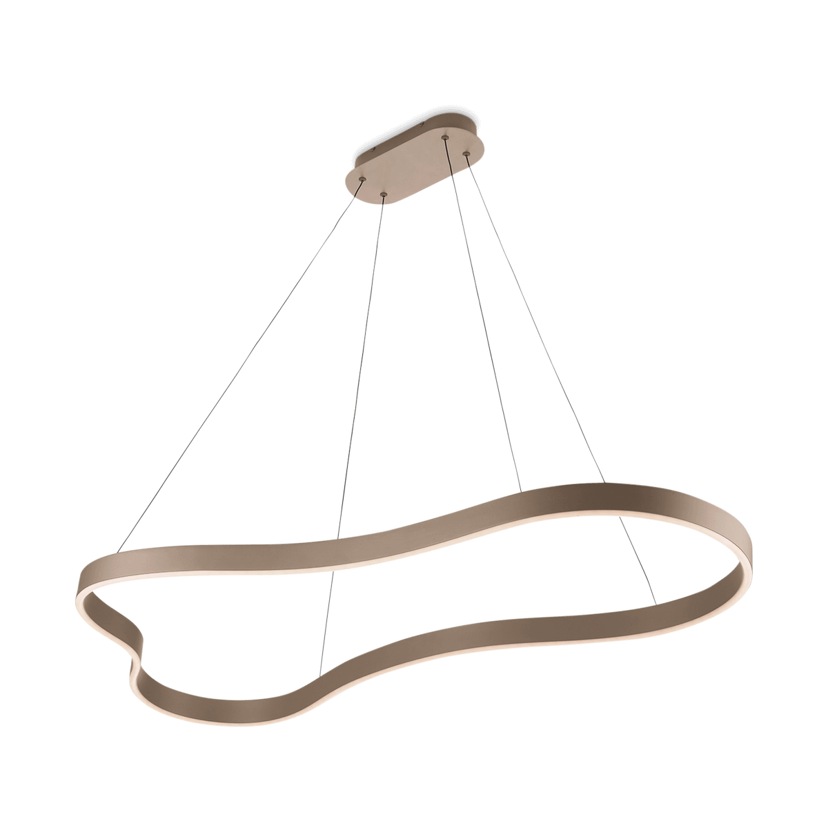 Hanglamp AURUM 1Del. S Warm Beige
