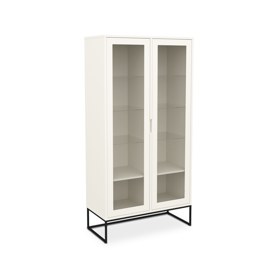 Tenzo Vitrinekast LIPP Cotton White Matt Tenzo Vitrinekast LIPP Cotton White Matt