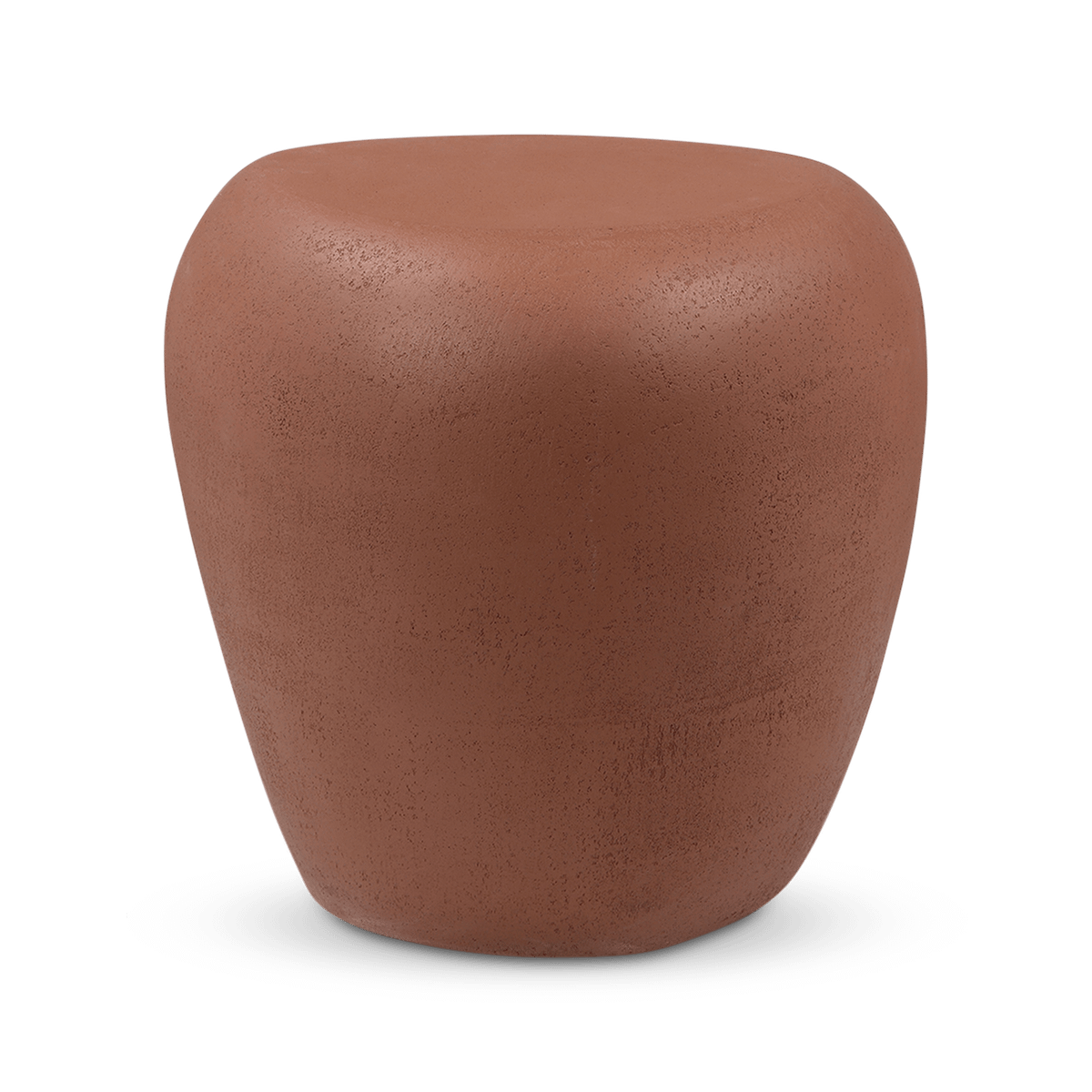 Salontafel BRANCUSI Ø50 Microcement Rust