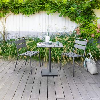 Tuintafel MASSIMO Grafiet 65x65 Tuintafel MASSIMO Grafiet 65x65