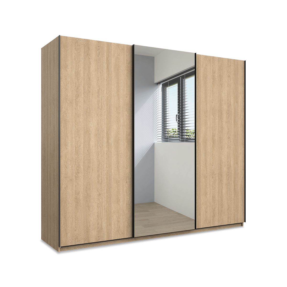 Kleerkast BABETTE Eik B250