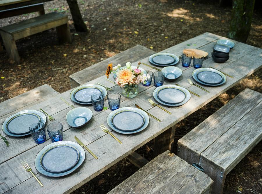 Plat Bord LAGIUNA Rnd Blue-Grey Plat Bord LAGIUNA Rnd Blue-Grey