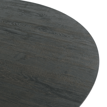 Eettafel PORTO Decor Donkerbruin Ø120 Eettafel PORTO Decor Donkerbruin Ø120