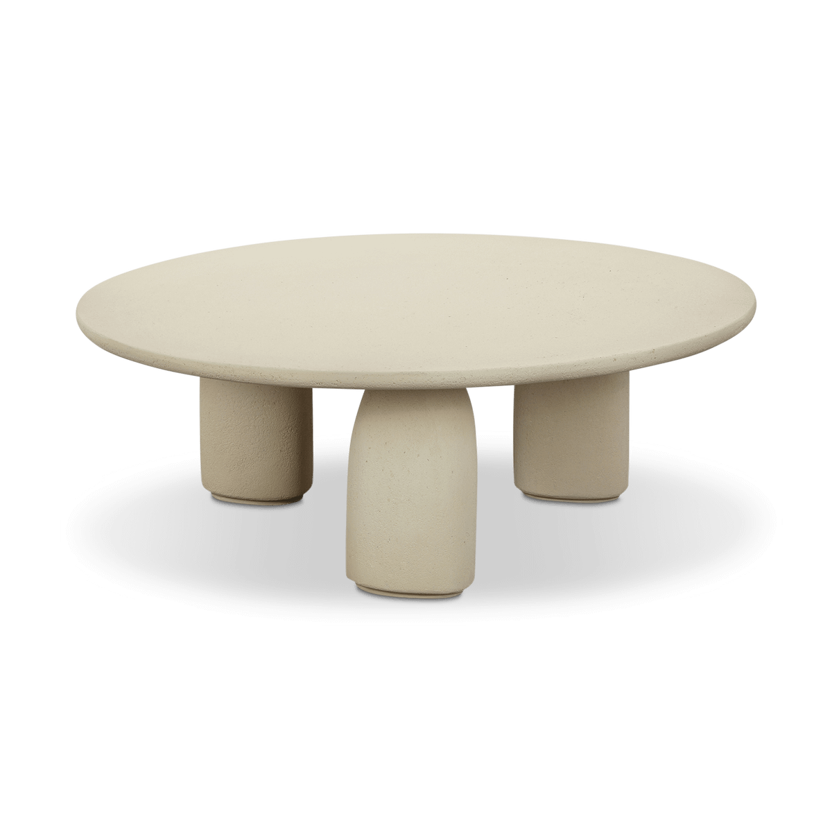 Salontafel SERRA 100x100 Microcement Limestone