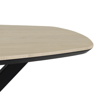 Bartafel BRANDON Misty Oak Deens Ovaal 138x80 Bartafel BRANDON Misty Oak Deens Ovaal 138x80