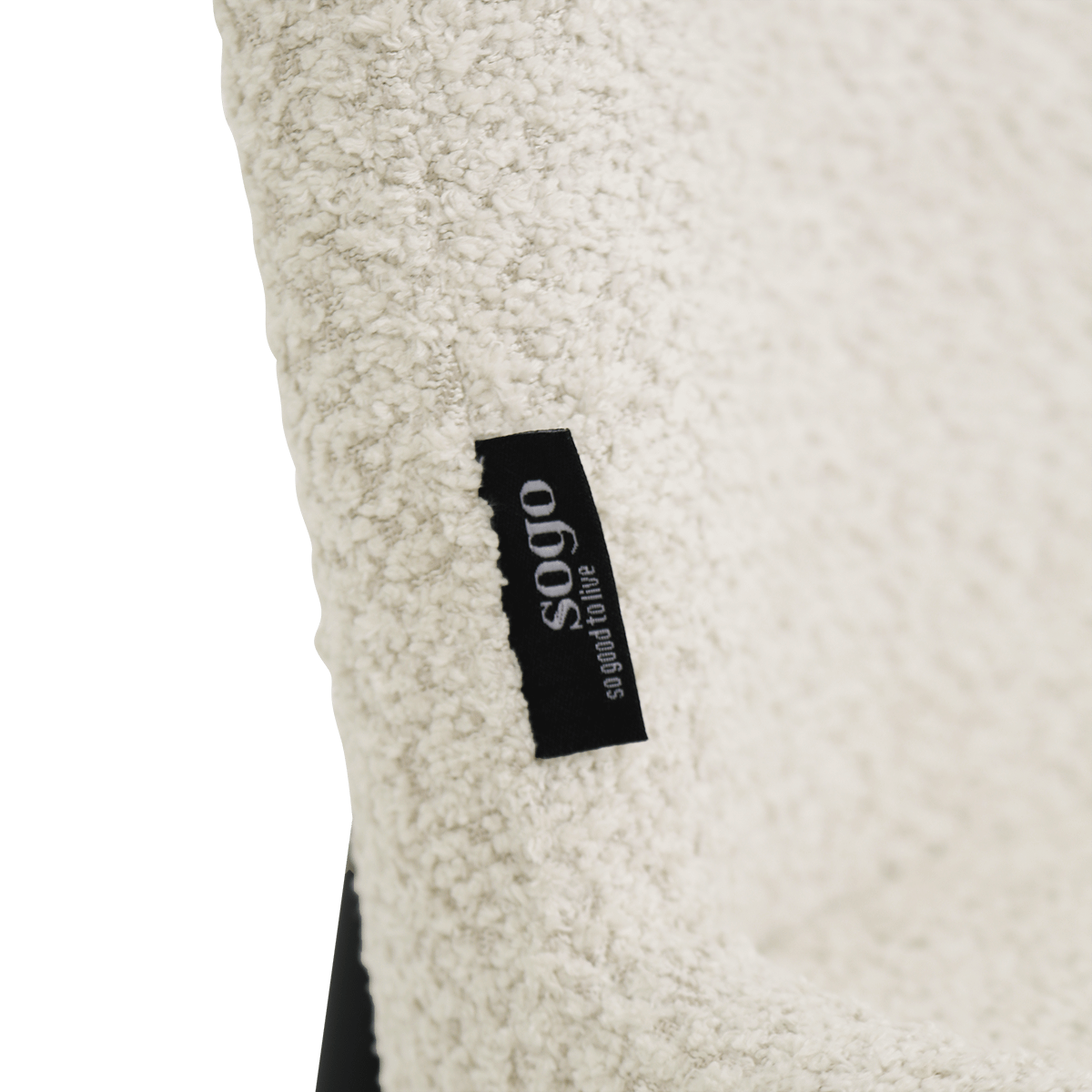 Stoel SARITA Bouclé Beige