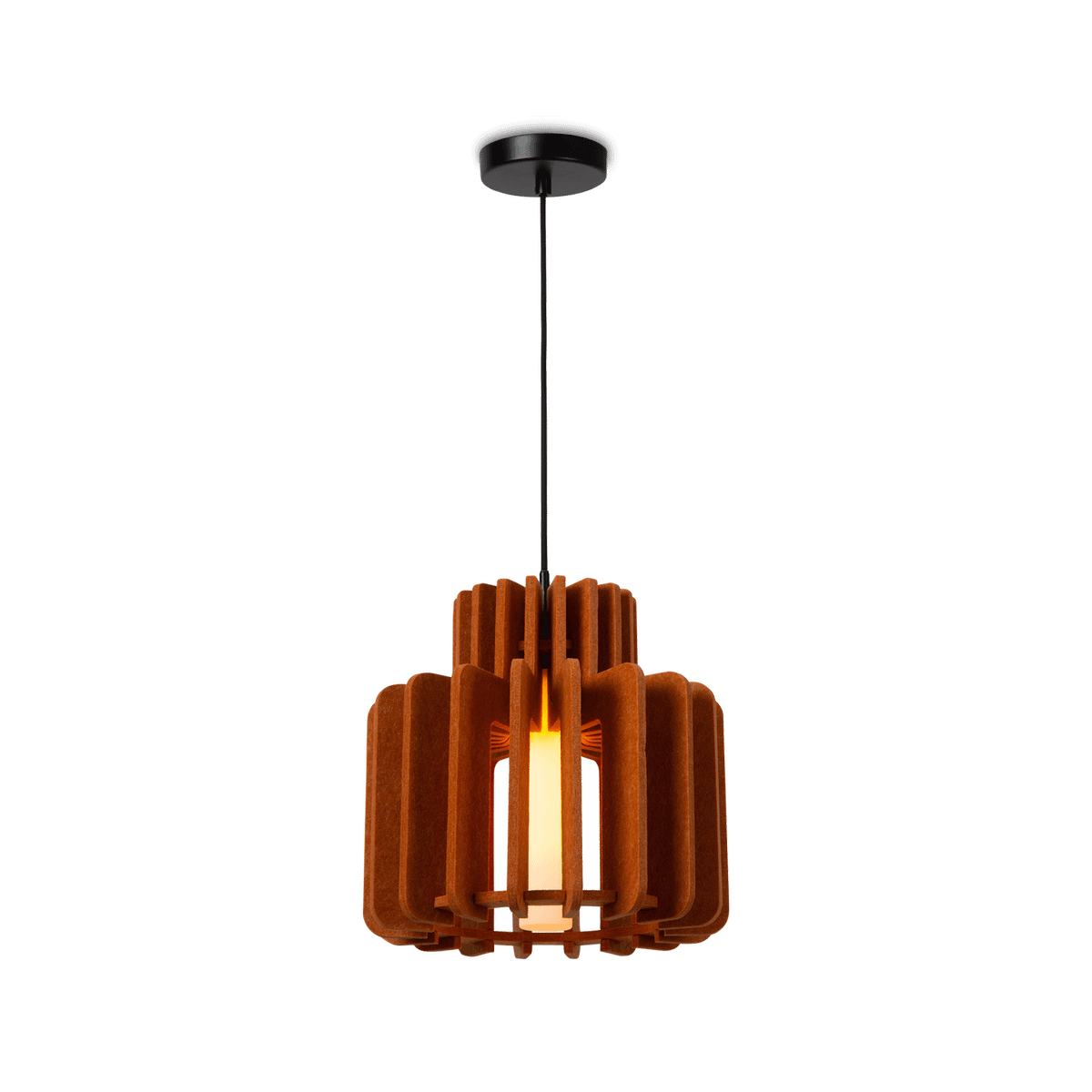 Hanglamp ROLLO 1Del. Ø31 Terracotta