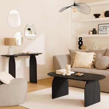 Console POSTURE Mango Zwart Console POSTURE Mango Zwart