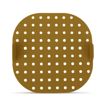 Silicone Bakmat Airfryer AIRY Vierkant Oker Silicone Bakmat Airfryer AIRY Vierkant Oker