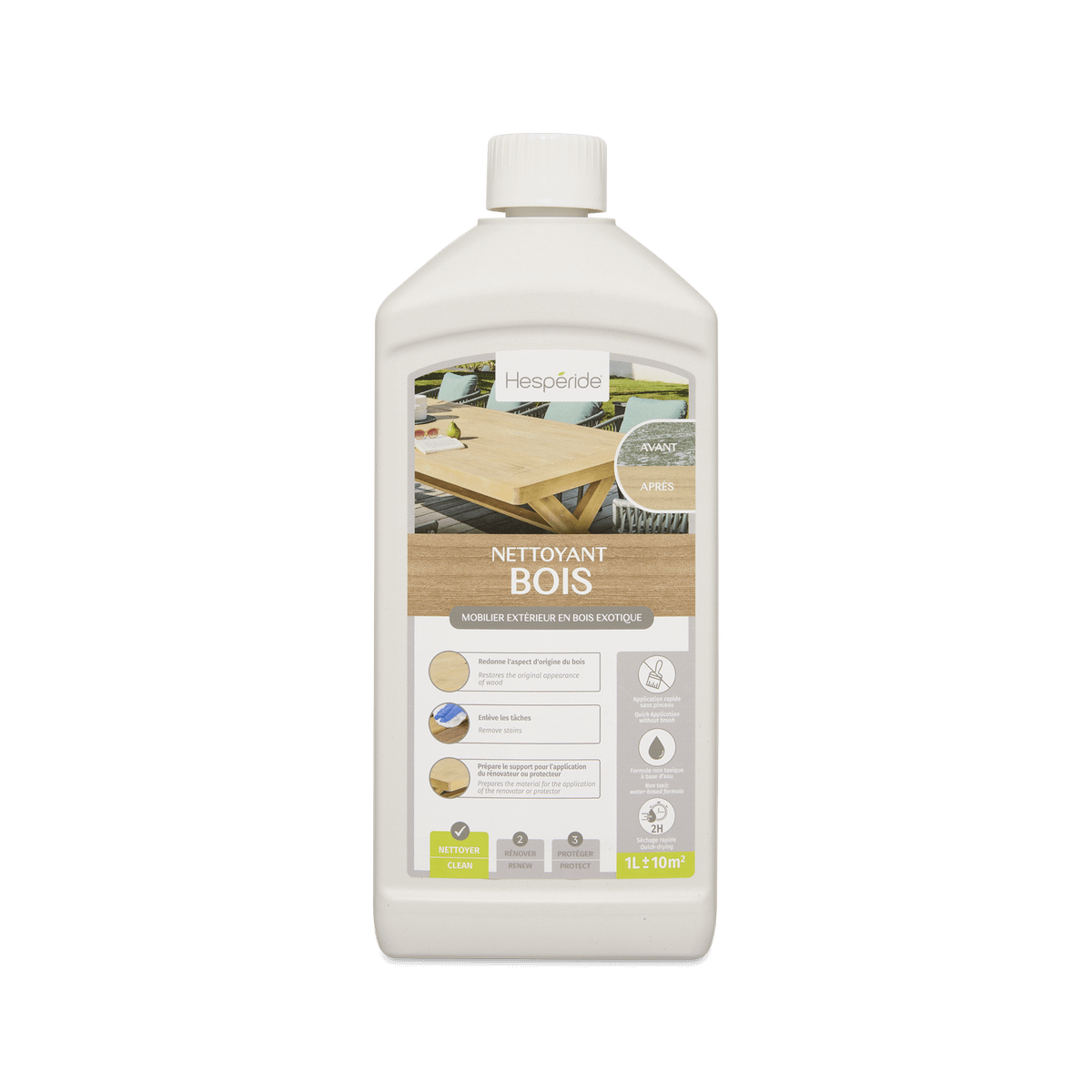 Reiniger voor exotisch hout ESTERNO 1L