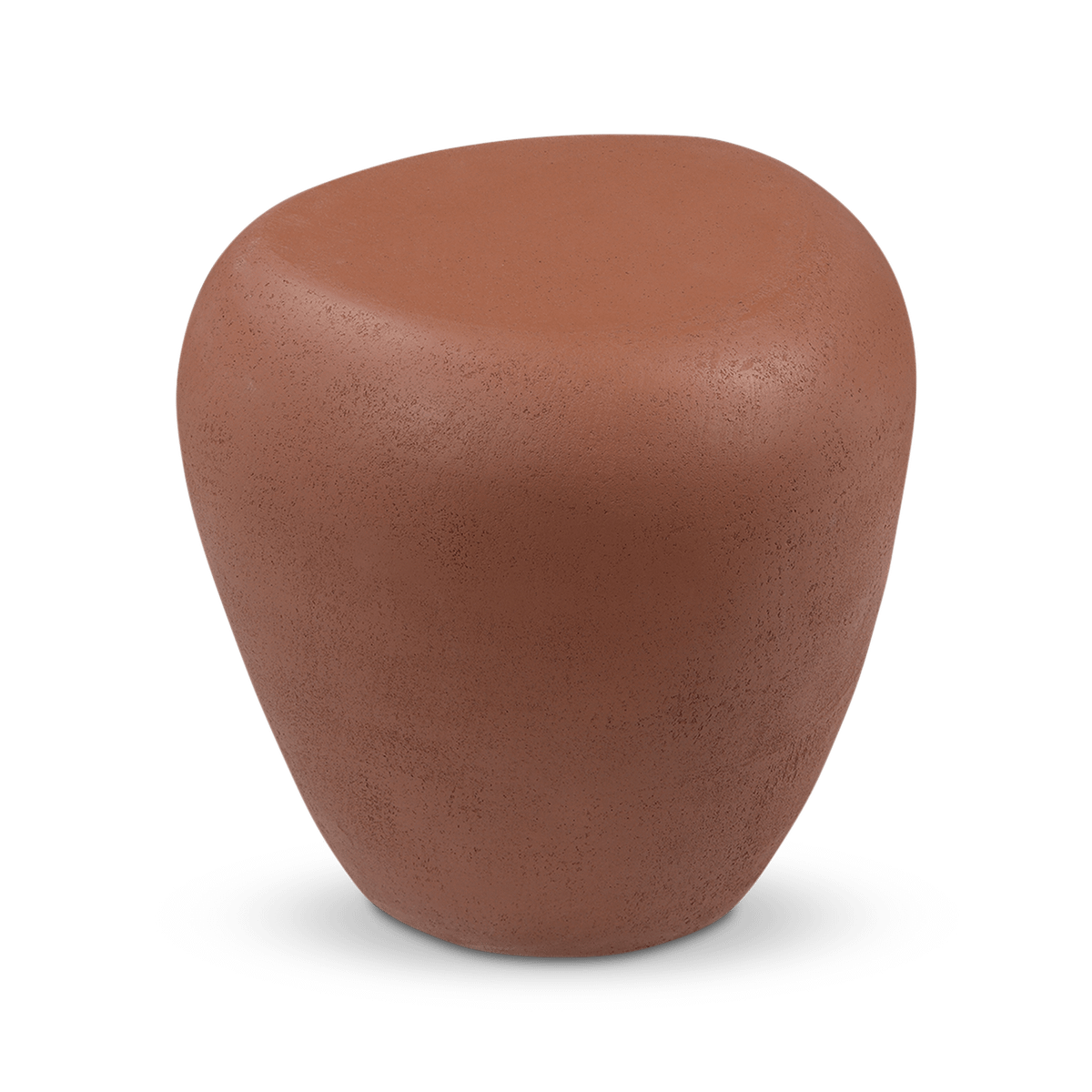 Salontafel BRANCUSI Ø50 Microcement Rust