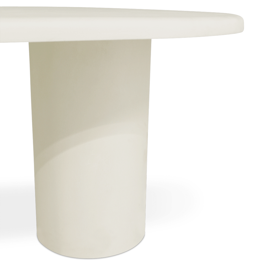 Eettafel ITHAKA Ovaal 220x110 Microcement Kolompoot Eettafel ITHAKA Ovaal 220x110 Microcement Kolompoot