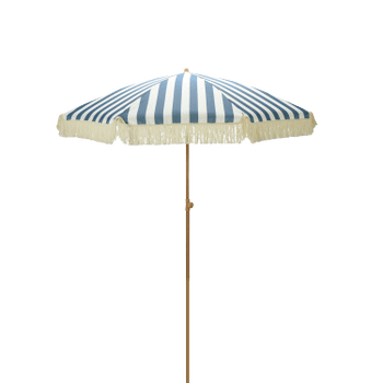 Parasol MENCIA Kantelbaar Blauw/Wit Ø200 Parasol MENCIA Kantelbaar Blauw/Wit Ø200