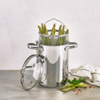 Kookpot DAILY Asperge Ø16 RVS M/Deksel Kookpot DAILY Asperge Ø16 RVS M/Deksel