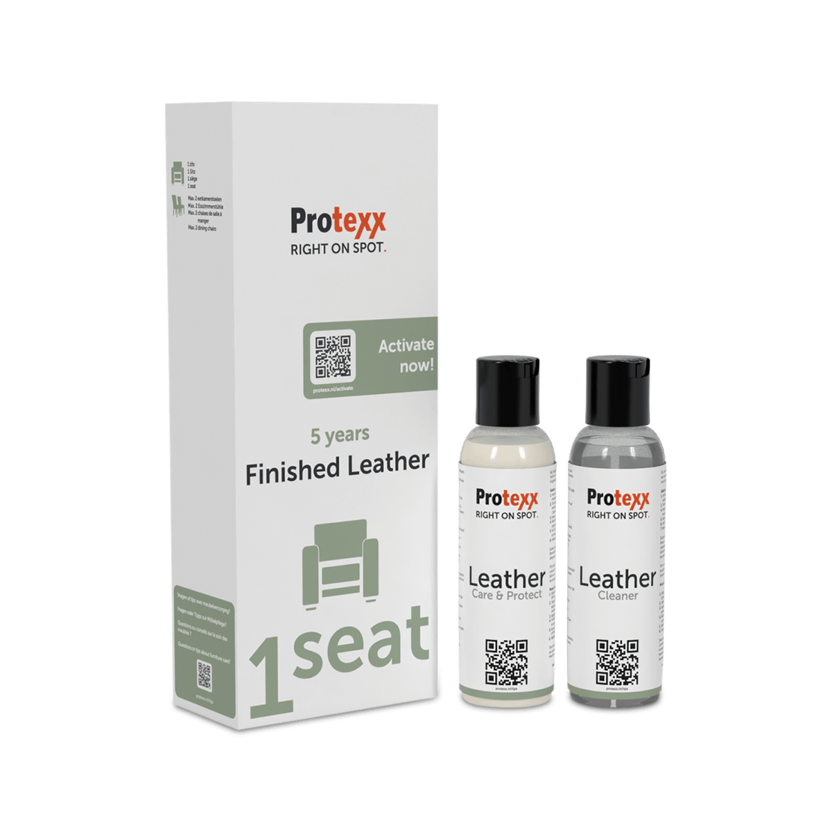 PROTEXX Leder 5jaar 1-zit